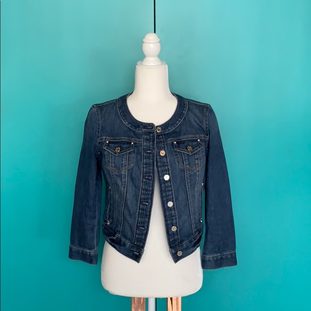 White House Black Market Jean jacket